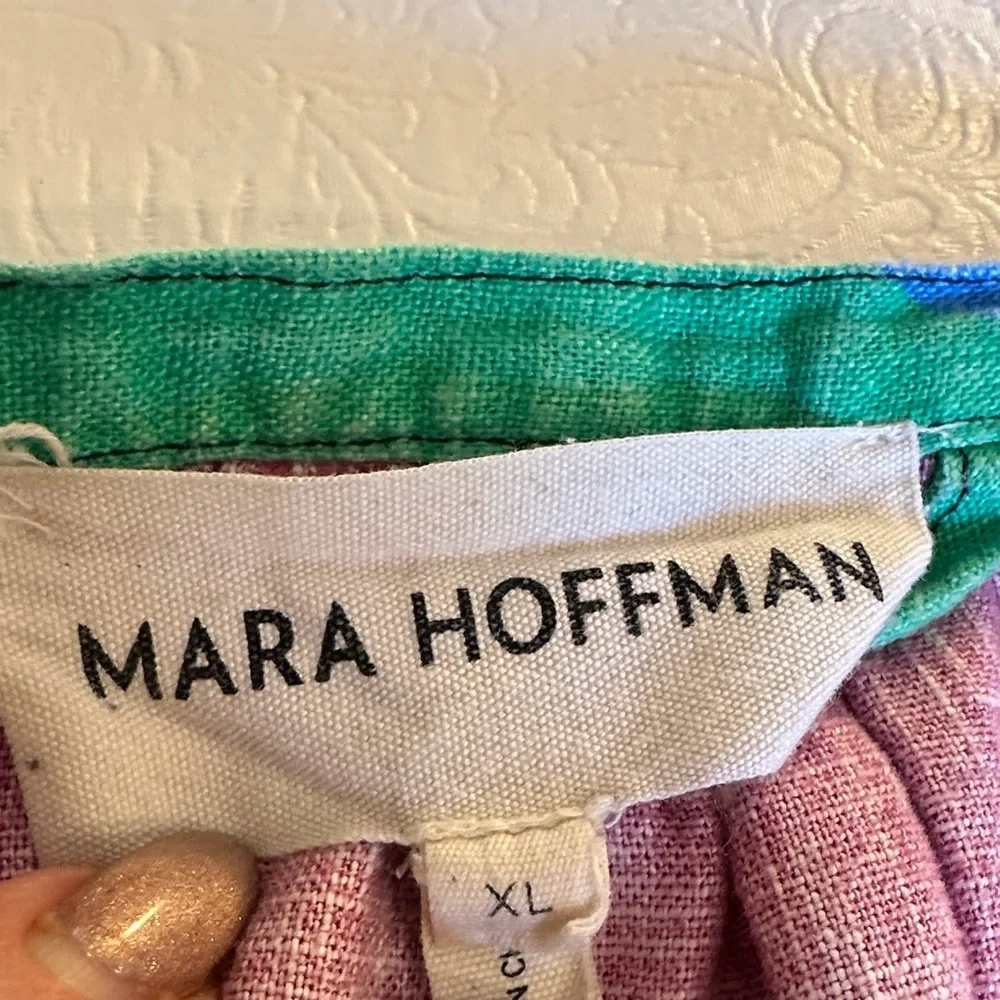 Mara Hoffman Multicolor Hemp Muumuu - Picture 2 of 11